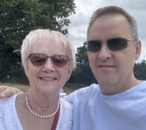 Daphne (Mum) & Mike
