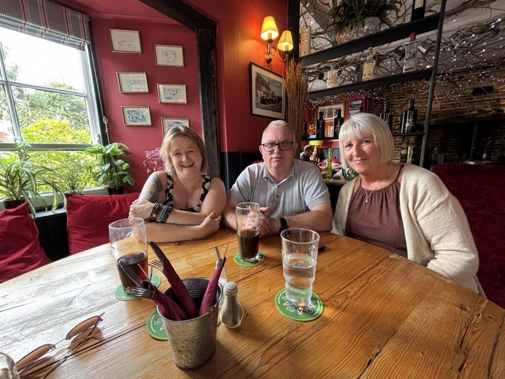 San, Trevor & Anne