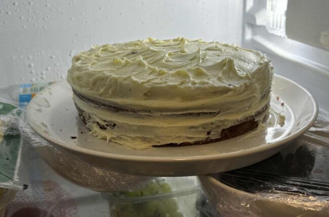 Stodgy Velvet Cake